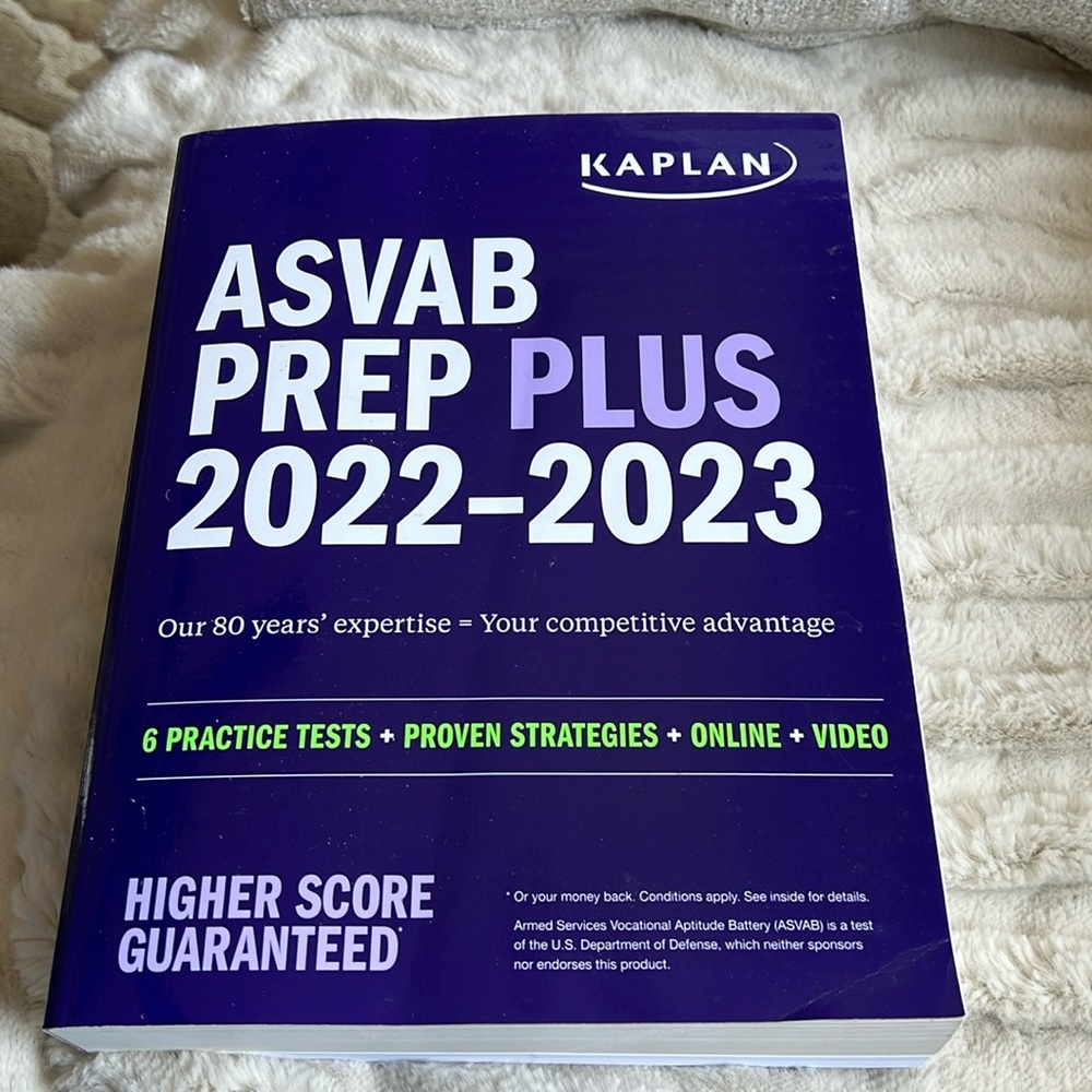 Kaplan ASVAB Prep plus 2022-2023